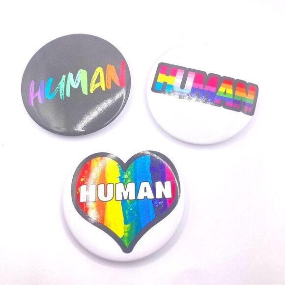 Jewelry - Human Pride Pins